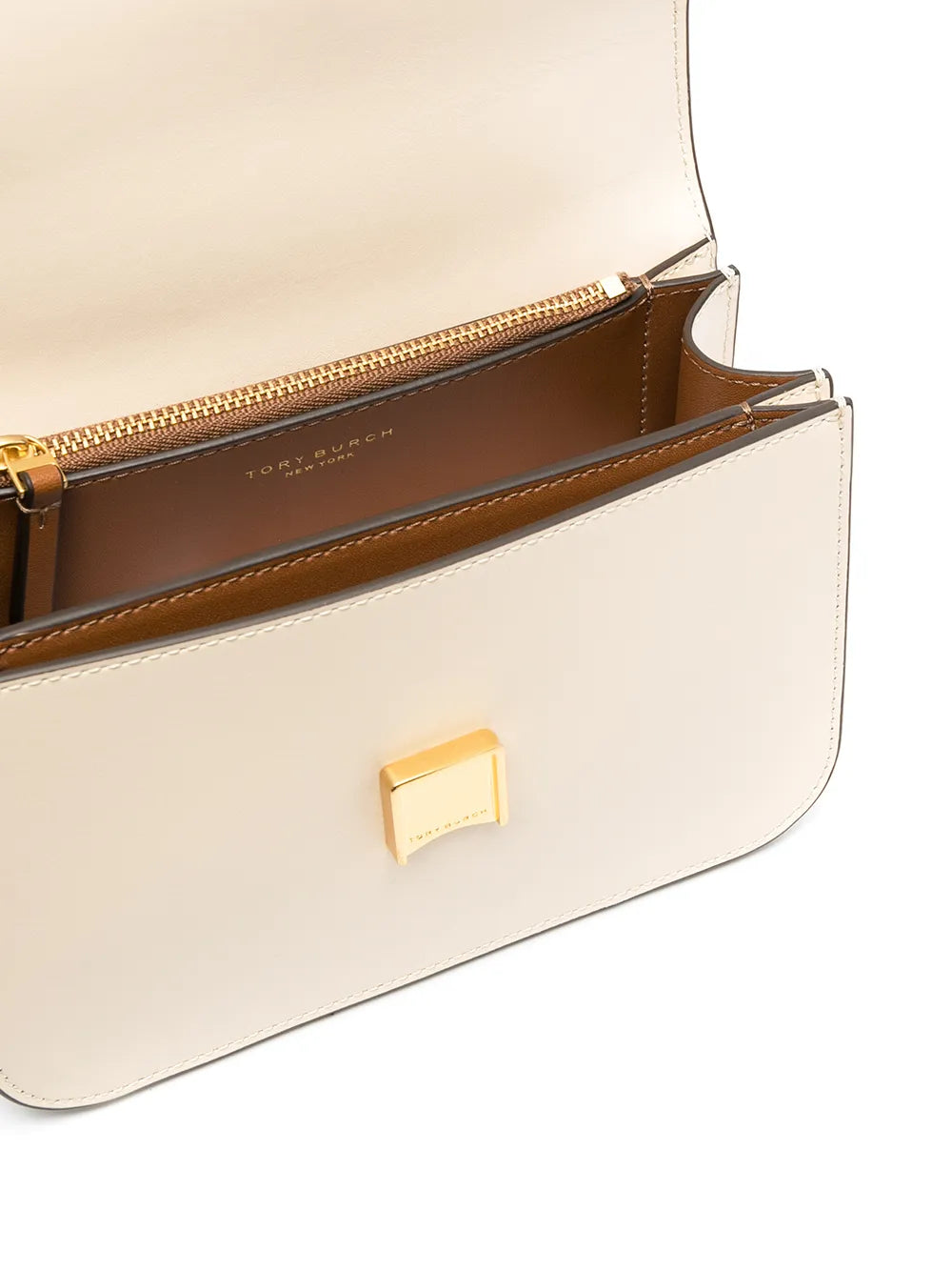 Tory Burch Eleanor Small Convertible Shoulder Bag in Clam Shell - TB73589