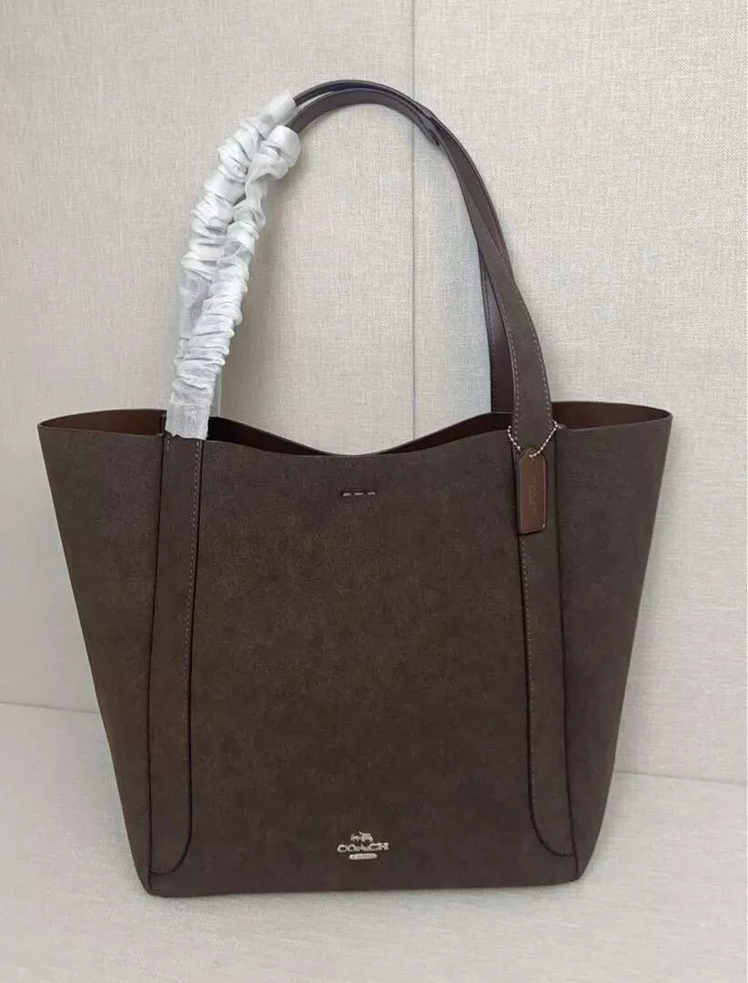 COACH Hadley Tote Bag Suede