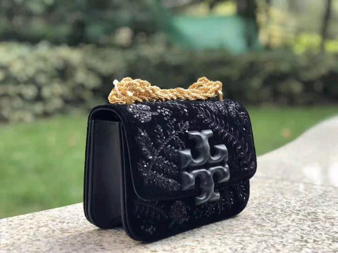 Tory Burch Eleanor Vlevet Small Shoulder Bag