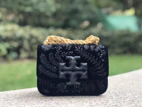 Tory Burch Eleanor Vlevet Small Shoulder Bag