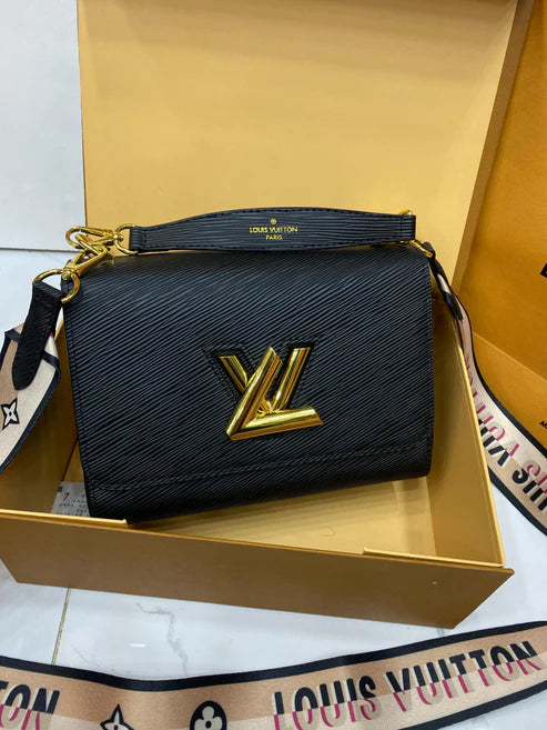 Louis Vuitton Twist MM Epi Bag with Long Belt