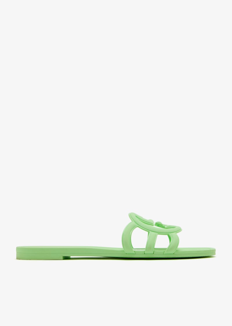 GUCCI Women's Mystic Logo Slide Sandals