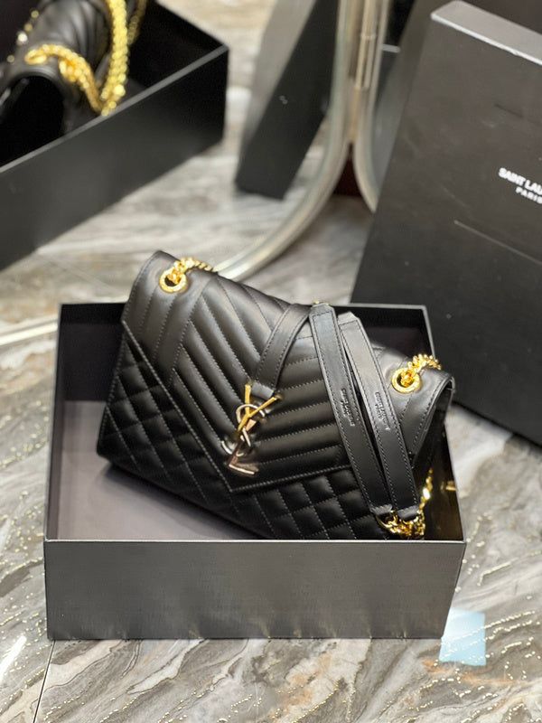 YSL Saint Laurent Women's Envelope Medium Crossbody Bag
