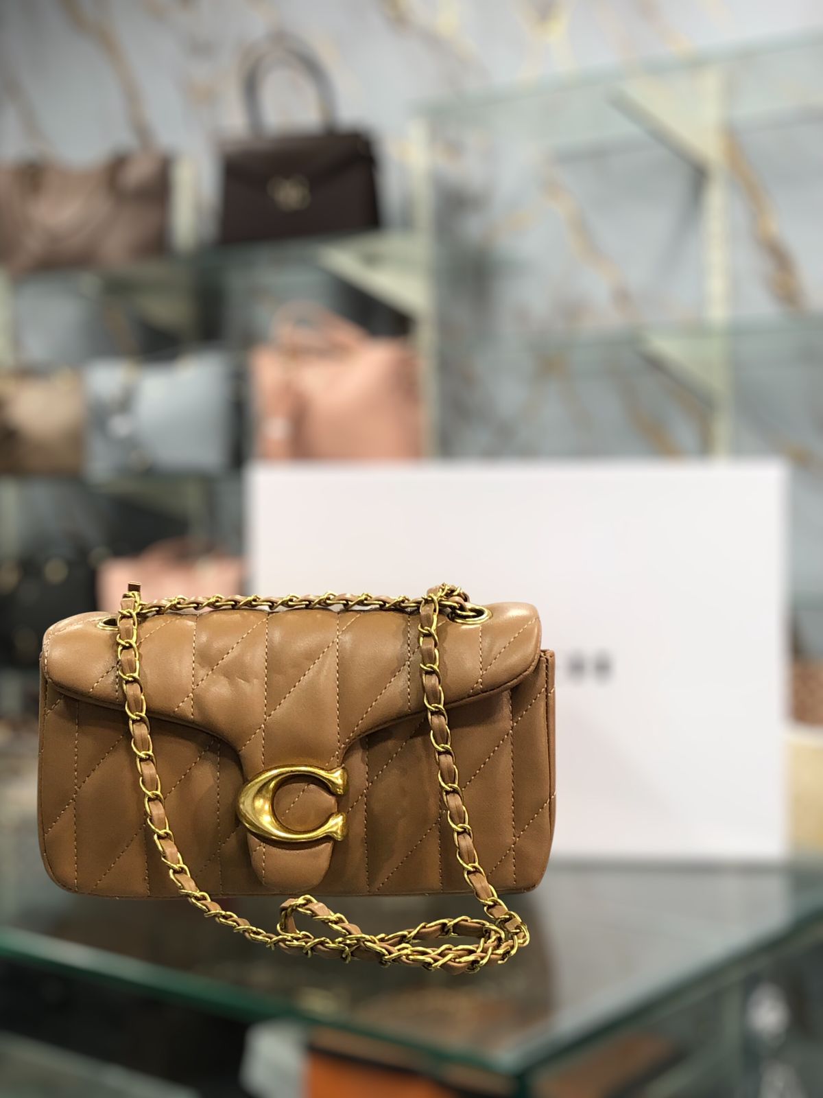 Coach Tabby Quilted Shoulder Bag