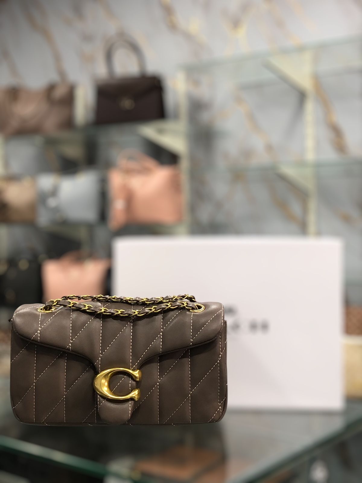 Coach Tabby Quilted Shoulder Bag