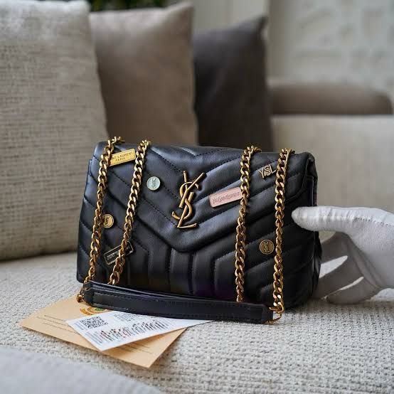 YSL Long Chain Crossbody