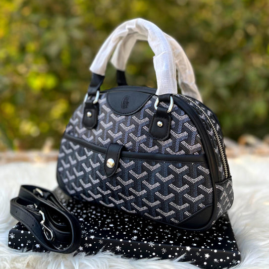 Goyard Half Circle Tote Bag