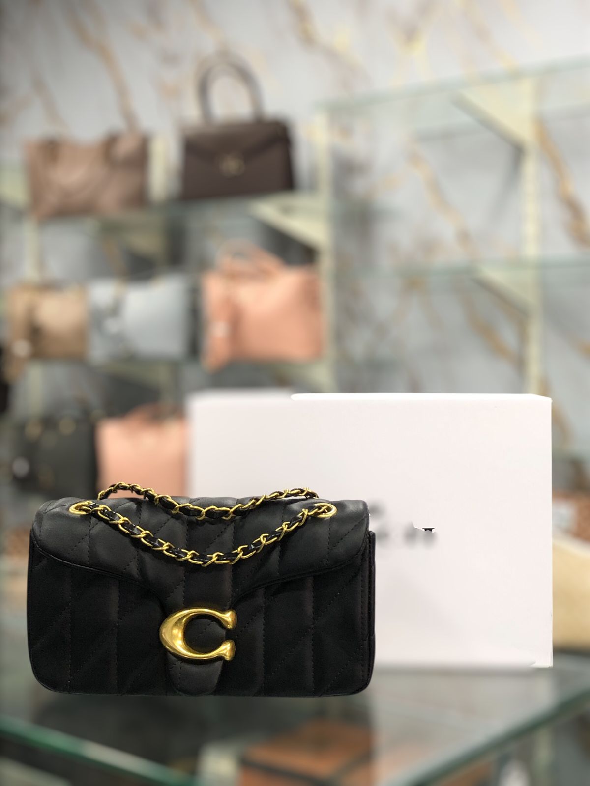Coach Tabby Quilted Shoulder Bag