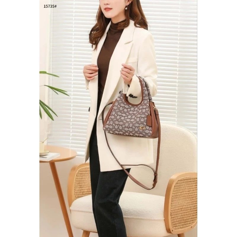 Coach Lana Shoulder Bag In Signature Jacquard