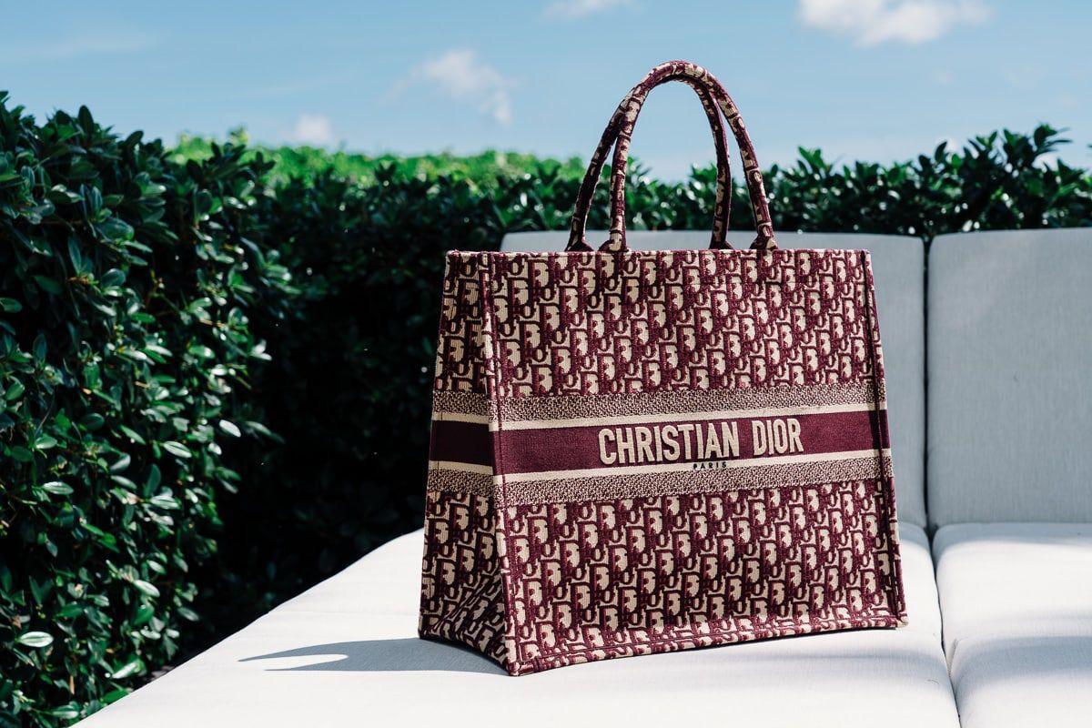 Chris Dior Tote Book Bag