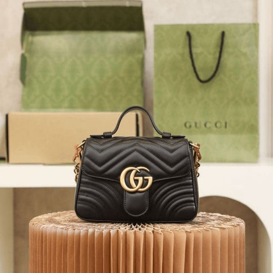 Gucci GG Marmont medium top handle bag